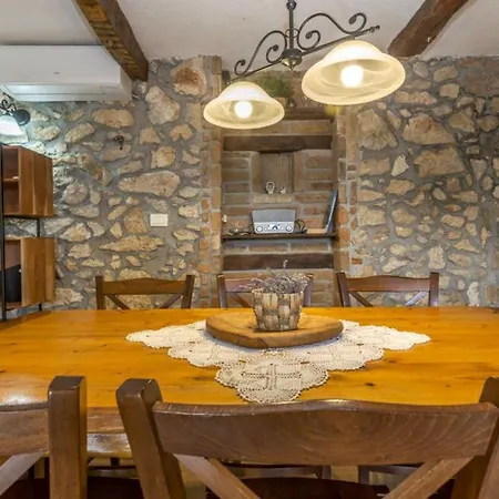 Beautiful Stone House Obrs With Indoor Pool * Sveti Anton (Krk)