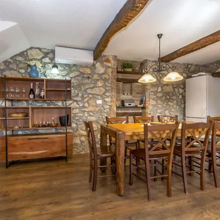 Villa Beautiful Stone House Obrs With Indoor Pool Sveti Anton (Krk)