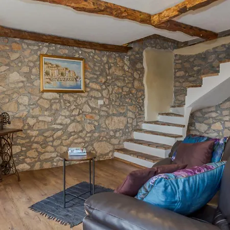 Villa Beautiful Stone House Obrs With Indoor Pool