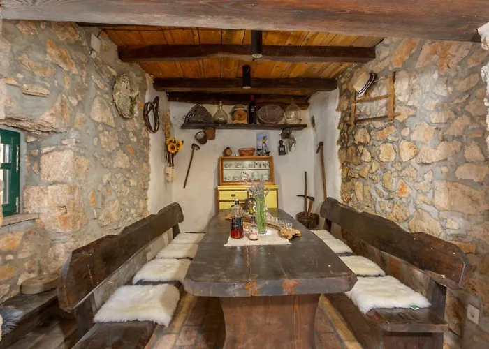 Beautiful Stone House Obrs With Indoor Pool Villa