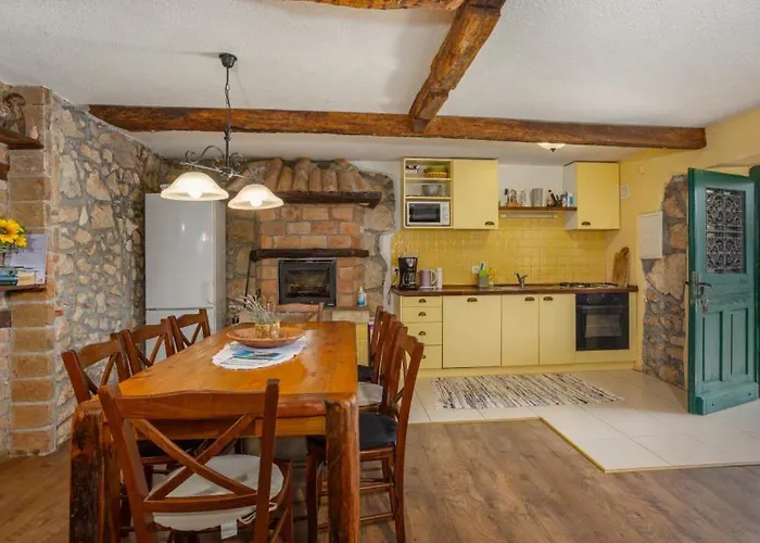 Beautiful Stone House Obrs With Indoor Pool Sveti Anton (Krk)
