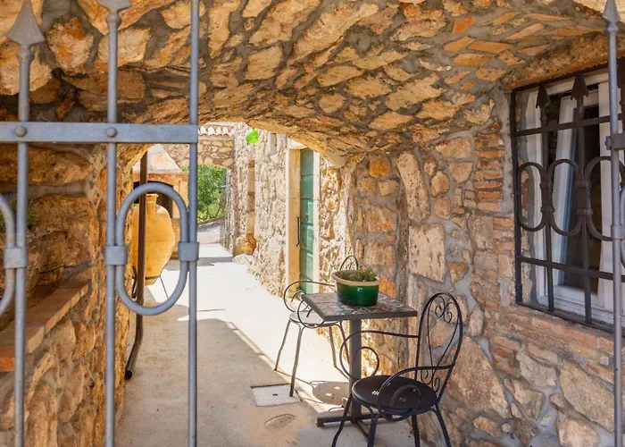 Villa Beautiful Stone House Obrs With Indoor Pool *