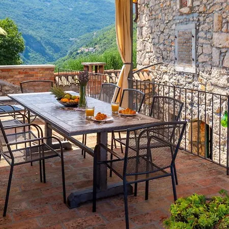 Villa Beautiful Stone House Obrs With Indoor Pool