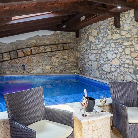 Beautiful Stone House Obrs With Indoor Pool Kraj (Istria)