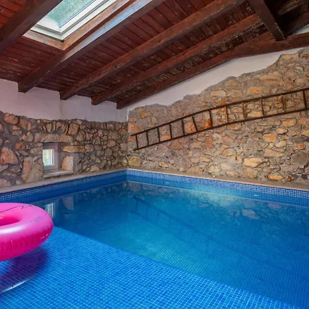 Villa Beautiful Stone House Obrs With Indoor Pool *