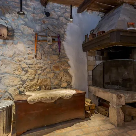 Beautiful Stone House Obrs With Indoor Pool Villa